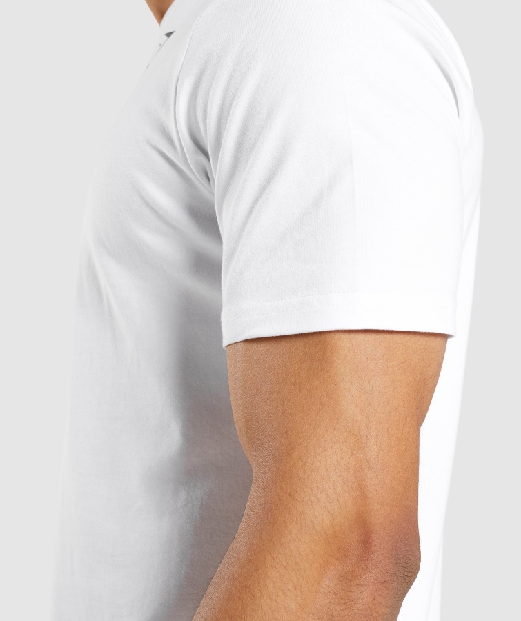 Gymshark Essential T-shirt Hvid