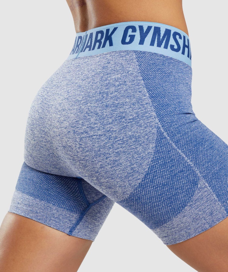 Gymshark Flex Shorts Earl Blue Marl