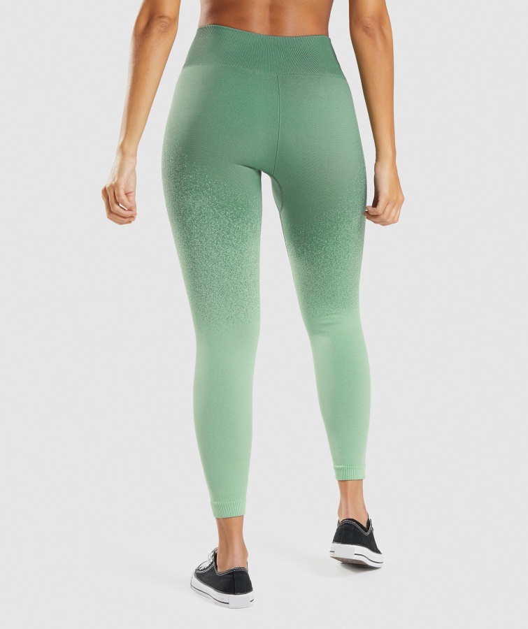 Gymshark Grøn-lysegrøn Adapt Ombre Sømløse Leggings