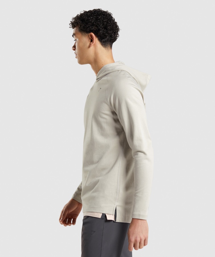 Gymshark Grå Studio Hættetrøje