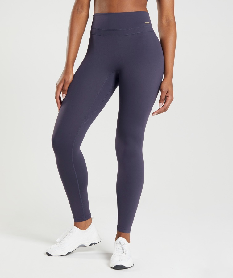Gymshark Indigo Marineblå Whitney Leggings I Høj Talje
