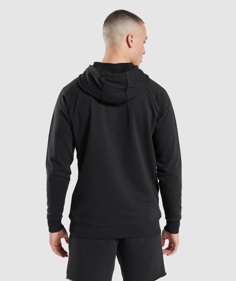 Gymshark Legacy Hættetrøje Sort