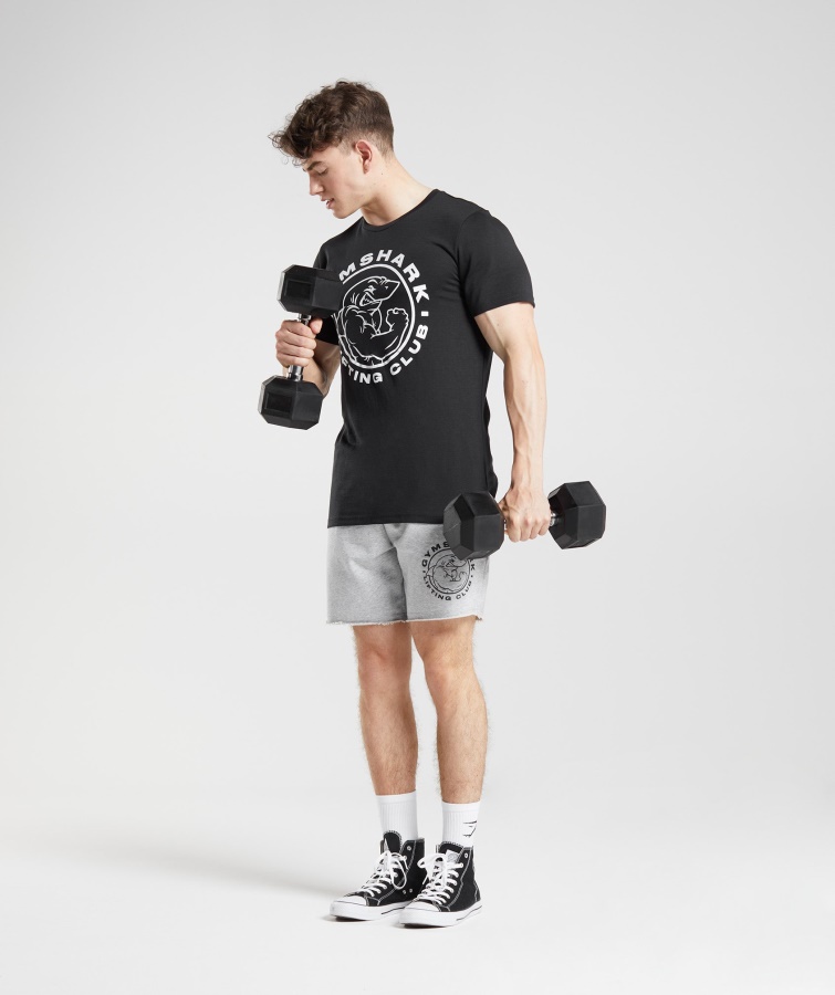 Gymshark Legacy Shorts Lysegrå Core Mergel
