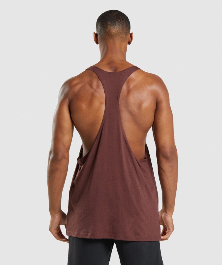 Gymshark Legacy Stringer Kirsebærbrun