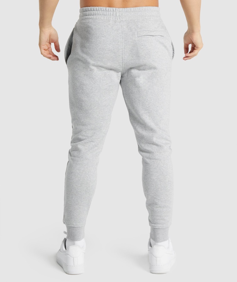Gymshark Lysegrå Core Marl Crest Joggers