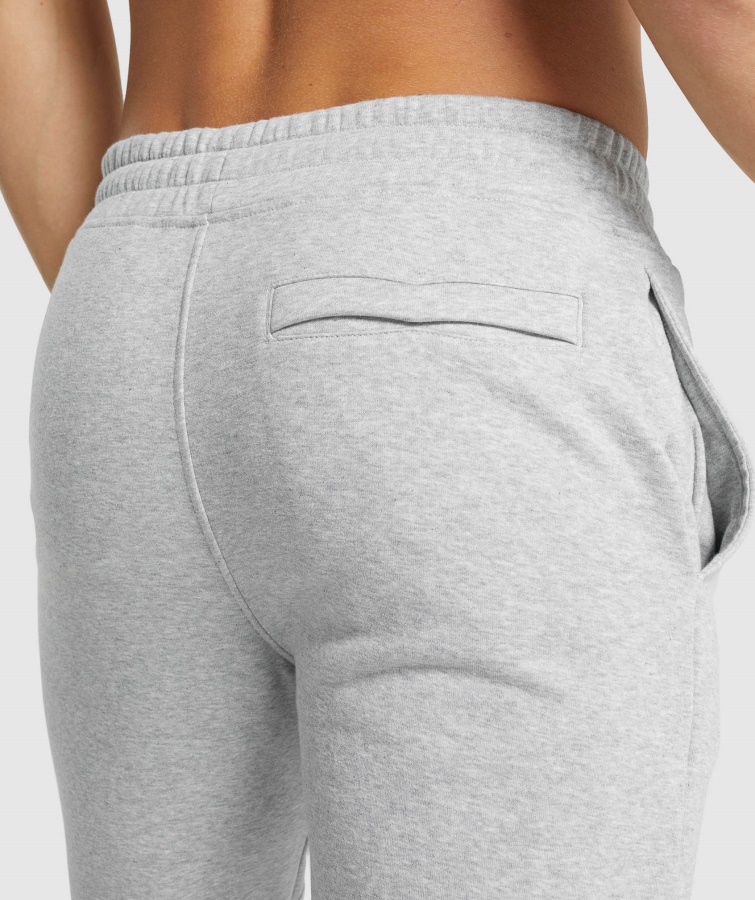 Gymshark Lysegrå Core Marl Crest Joggers