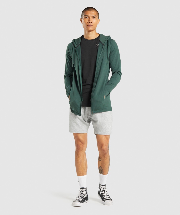 Gymshark Lysegrå Marl Essential 7” Shorts