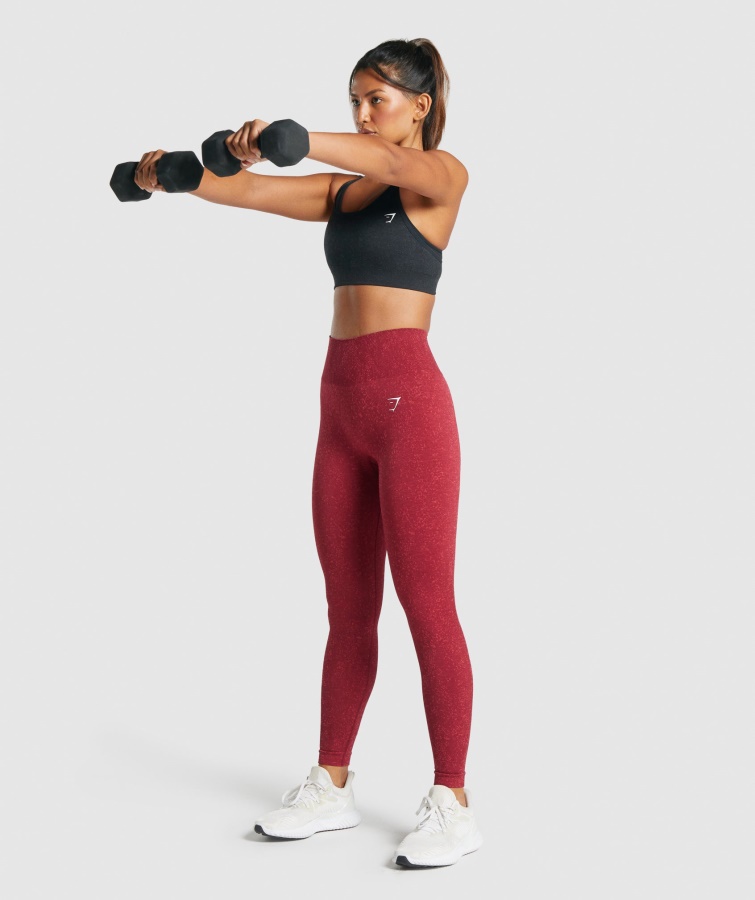Gymshark Mineral-sort Adapt Fleck Sømløs Sports-bh