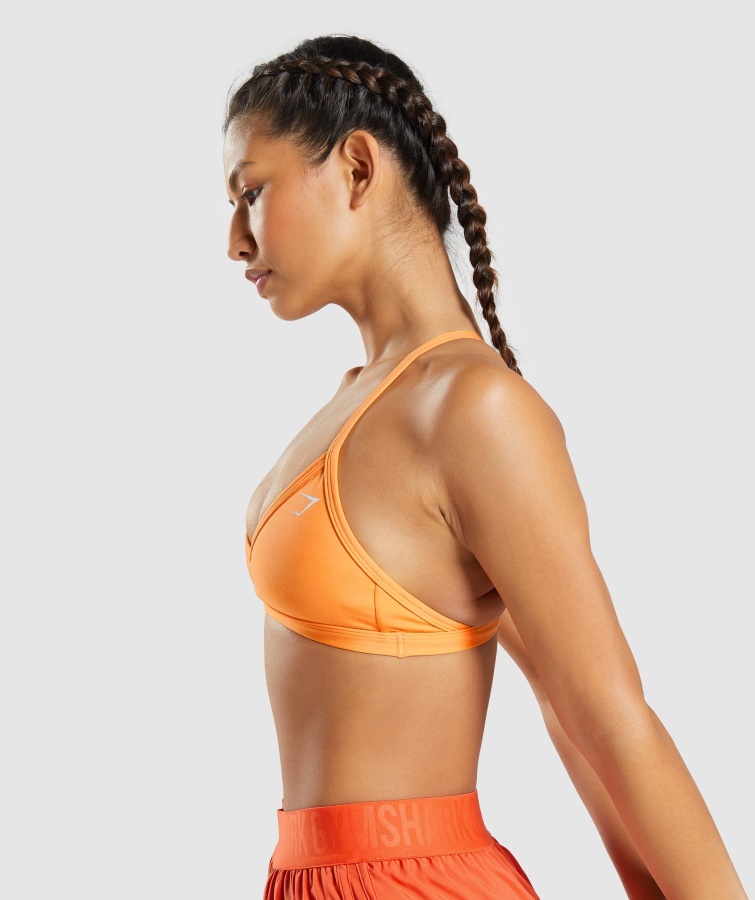 Gymshark Minimal Sports Bh Abrikos Orange