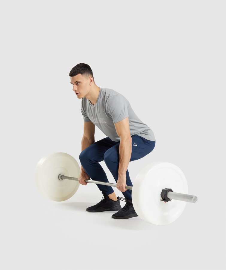 Gymshark Navy Ankomst Strik Joggers