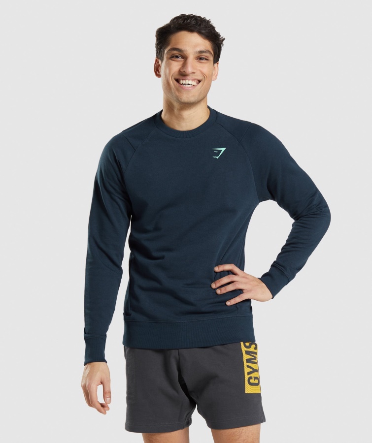 Gymshark Navy Fed Besætning