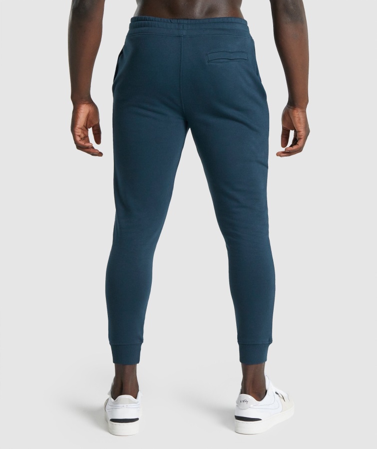 Gymshark Navy Crest Joggere
