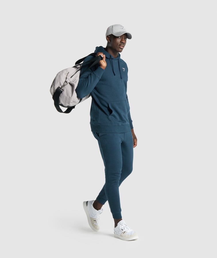 Gymshark Navy Crest Joggere