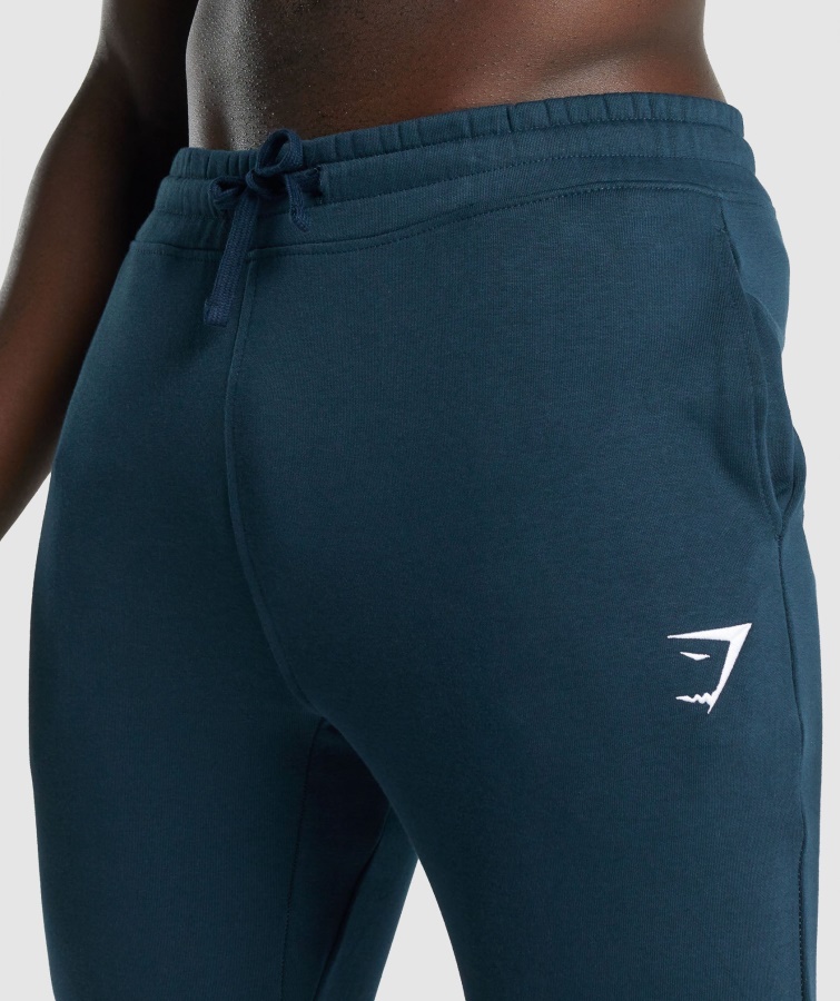 Gymshark Navy Crest Joggere