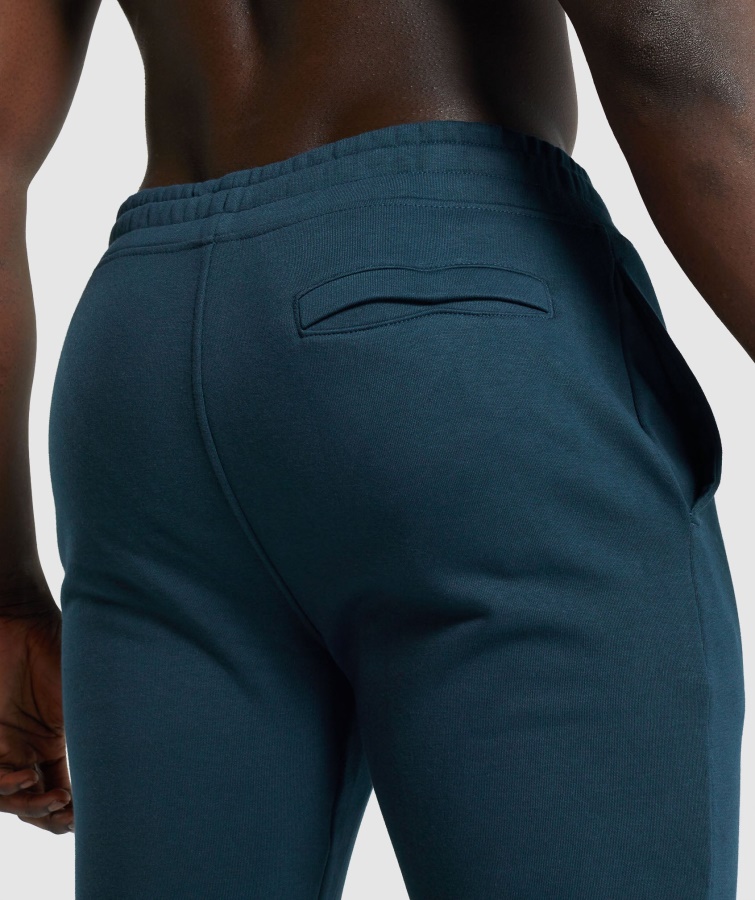 Gymshark Navy Crest Joggere
