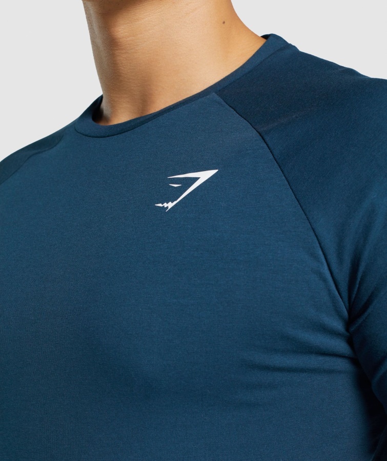 Gymshark Navy Kritisk 2.0 T-shirt