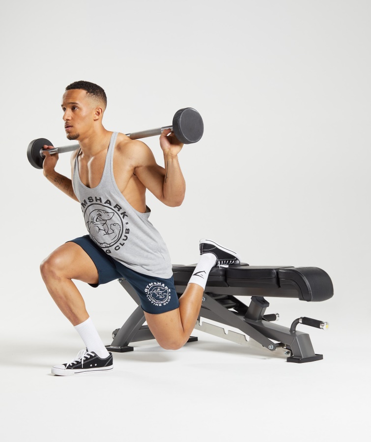 Gymshark Marineblå Legacy Shorts