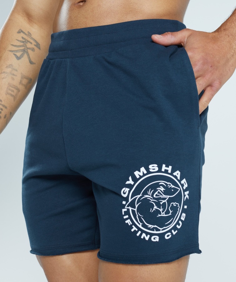 Gymshark Marineblå Legacy Shorts