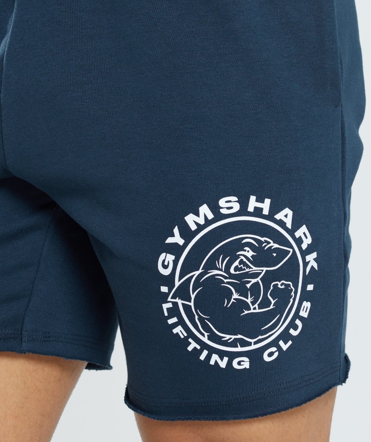 Gymshark Marineblå Legacy Shorts