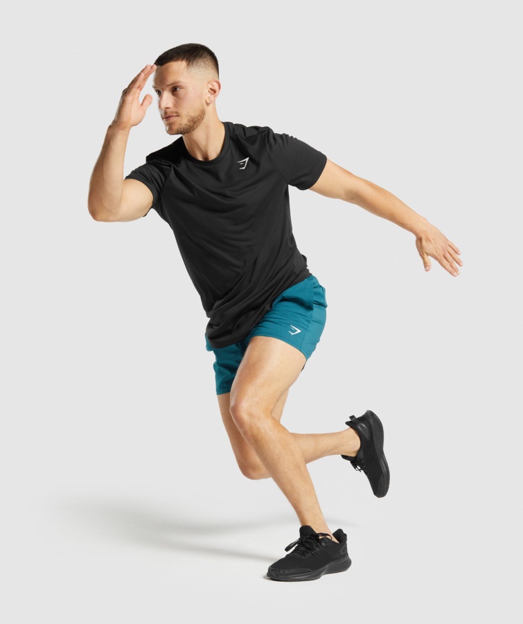 Gymshark No Show Sokker 3pk Hvid-lysegrå Mergel-sort