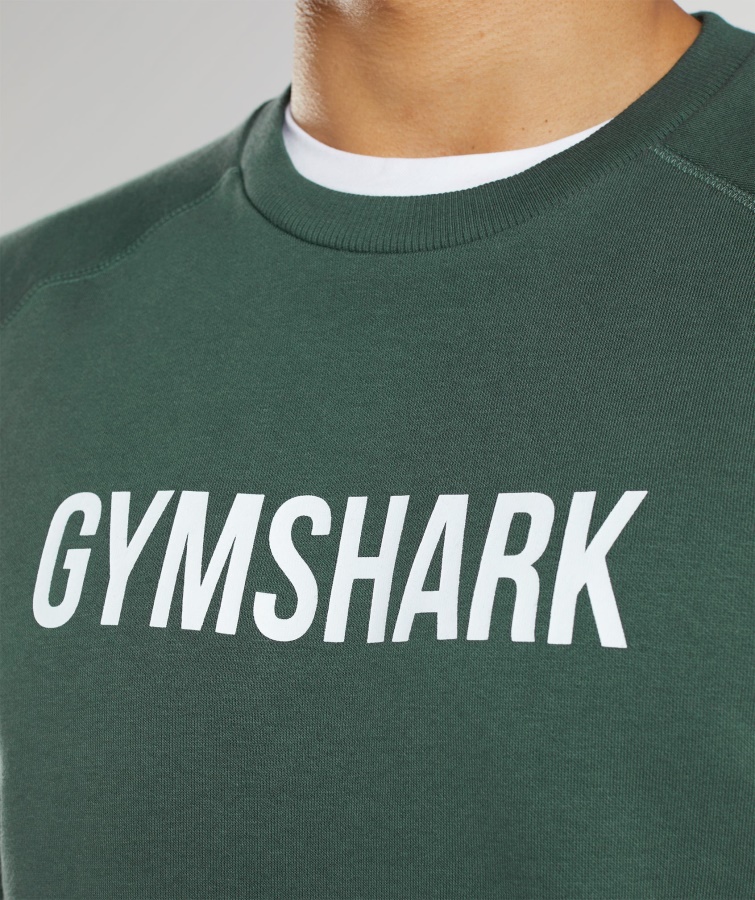 Gymshark Obsidian Green Apollo Crew