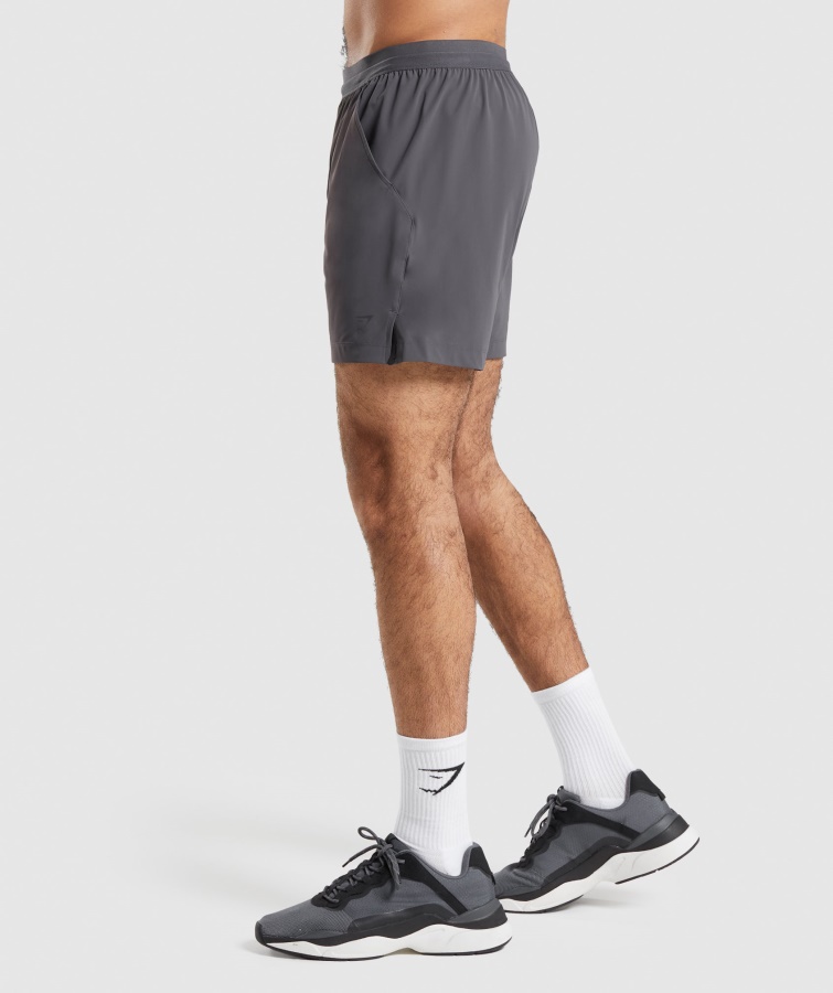 Gymshark Onyxgrå Studieshorts