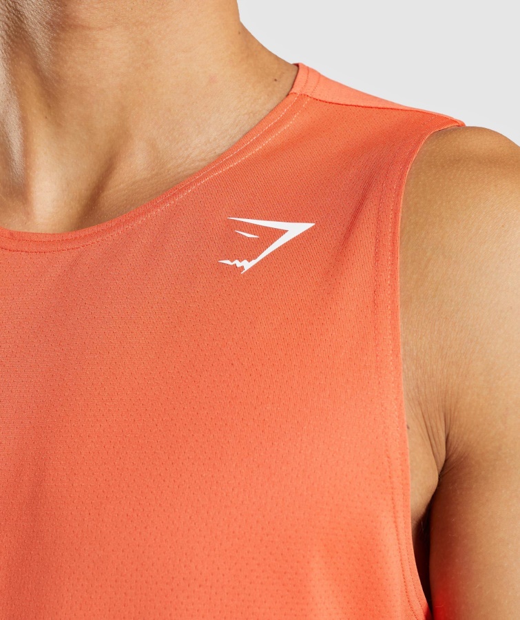 Gymshark Papaya Orange Ankomst Tank