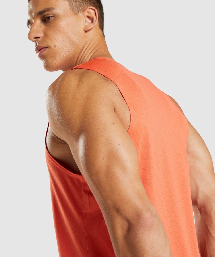 Gymshark Papaya Orange Ankomst Tank