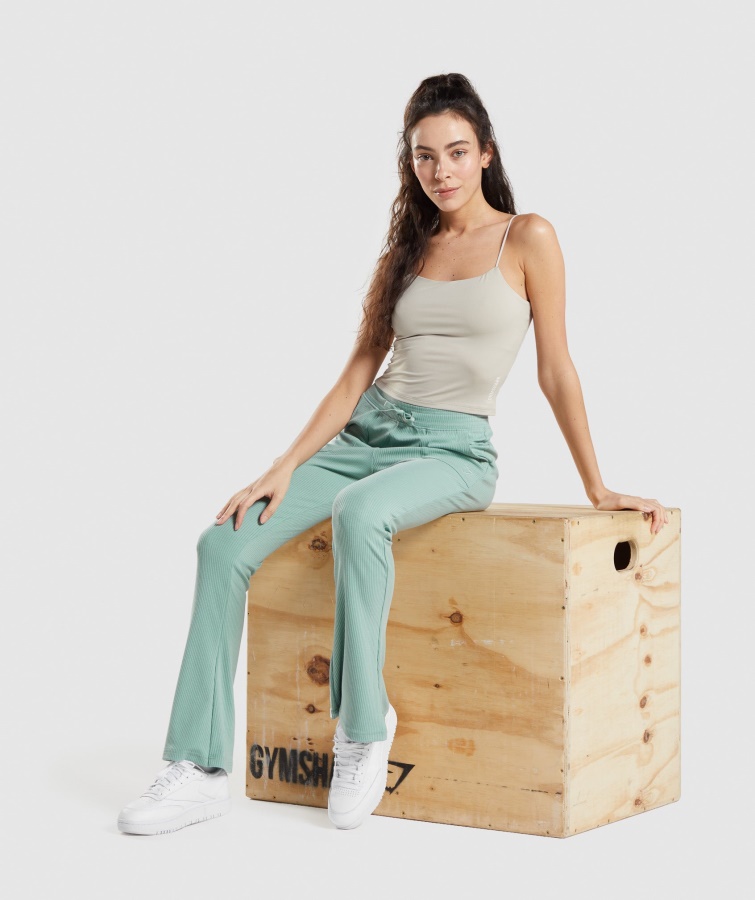 Gymshark Pause Cami Tank Pebble Grey