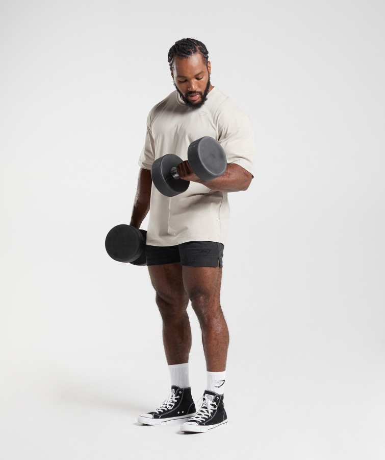 Gymshark Pebble Grey Power T-shirt