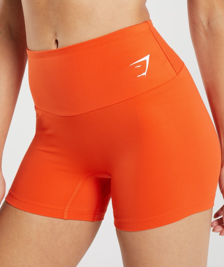 Gymshark Pepper Røde Træningstramme Shorts
