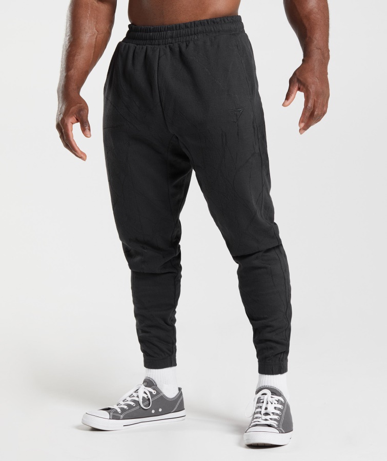 Gymshark Power Joggers Sort Print