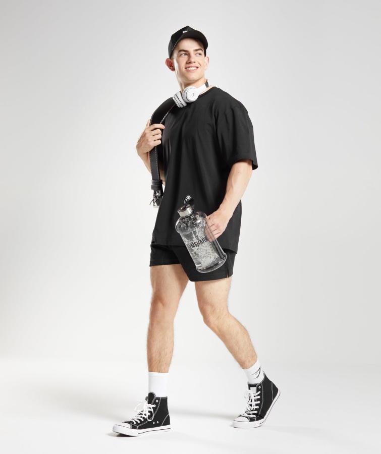 Gymshark Power T-shirt Sort