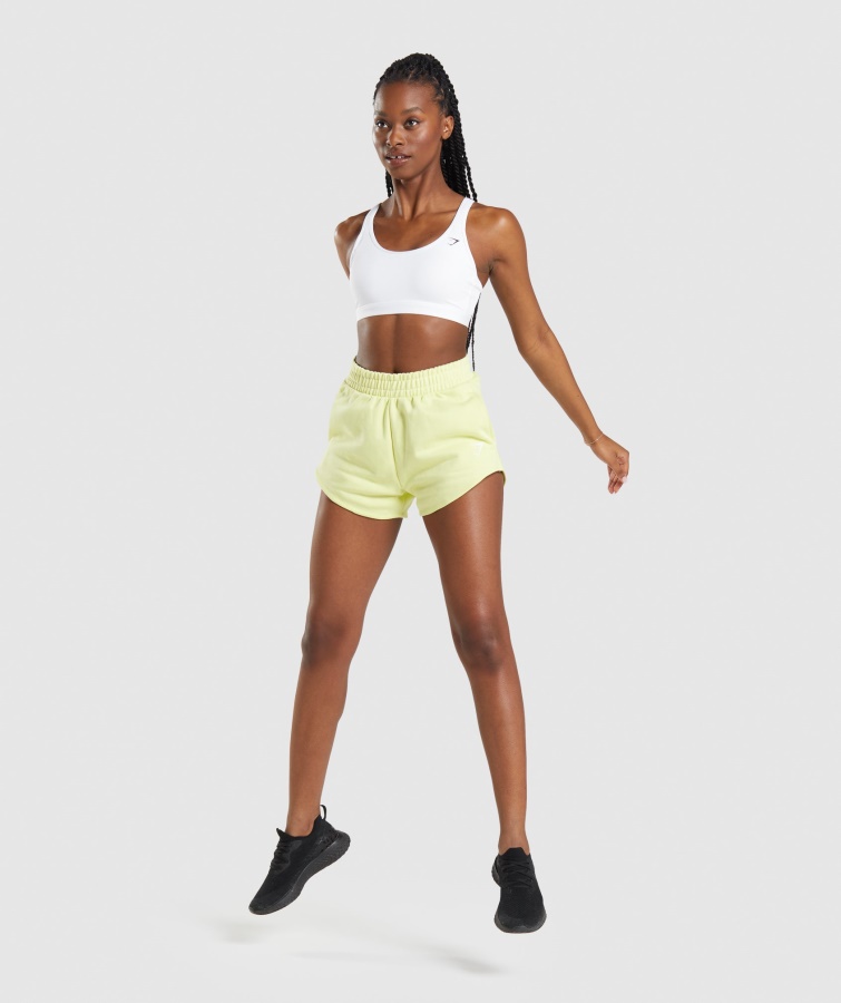 Gymshark Sports-bh Med Scoop-neck Hvid