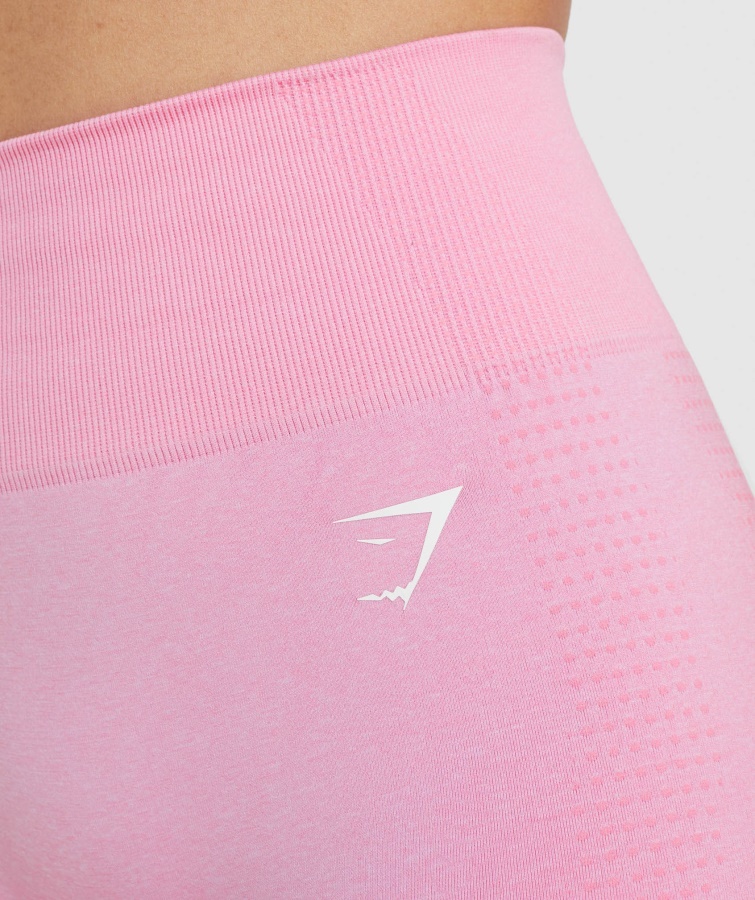 Gymshark Sorbet Pink Marl Vital Sømløse 2.0 Shorts