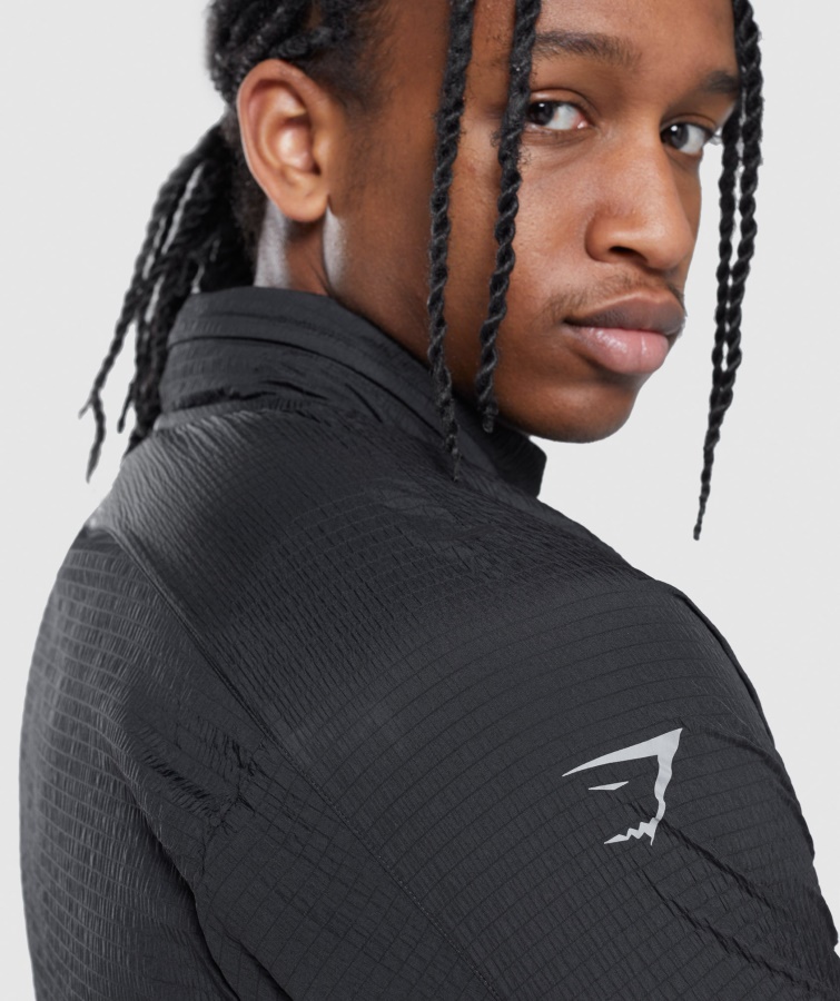 Gymshark Speed Evolve Vindjakke Sort