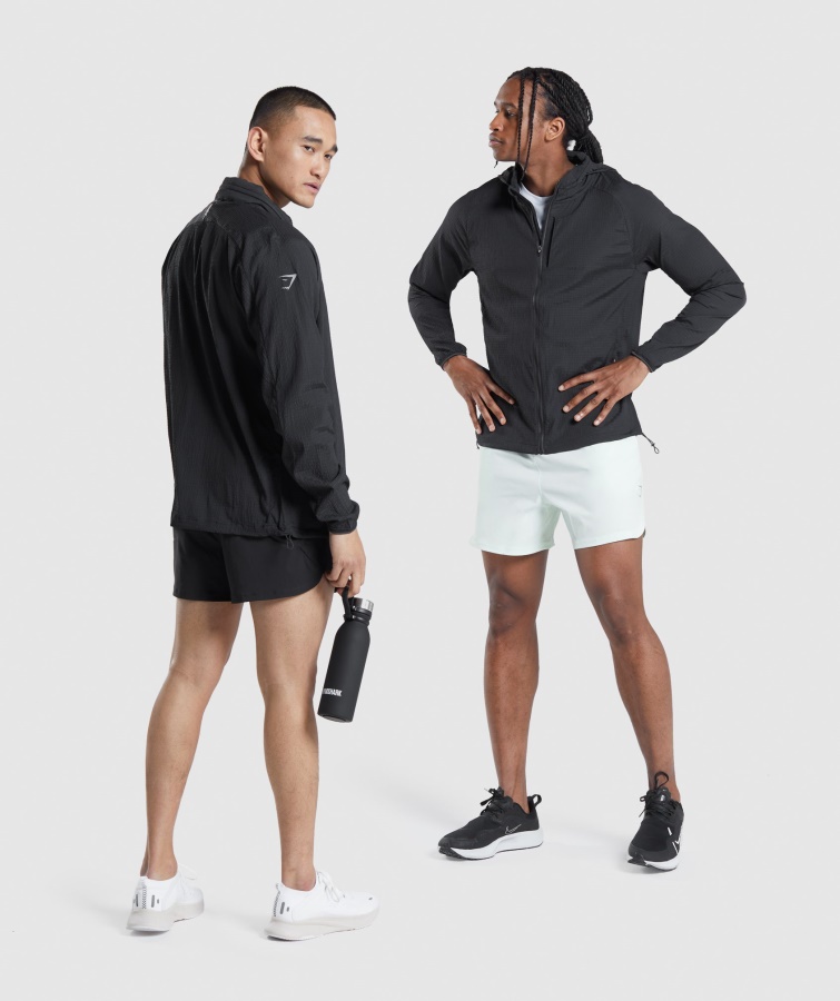 Gymshark Speed Evolve Vindjakke Sort