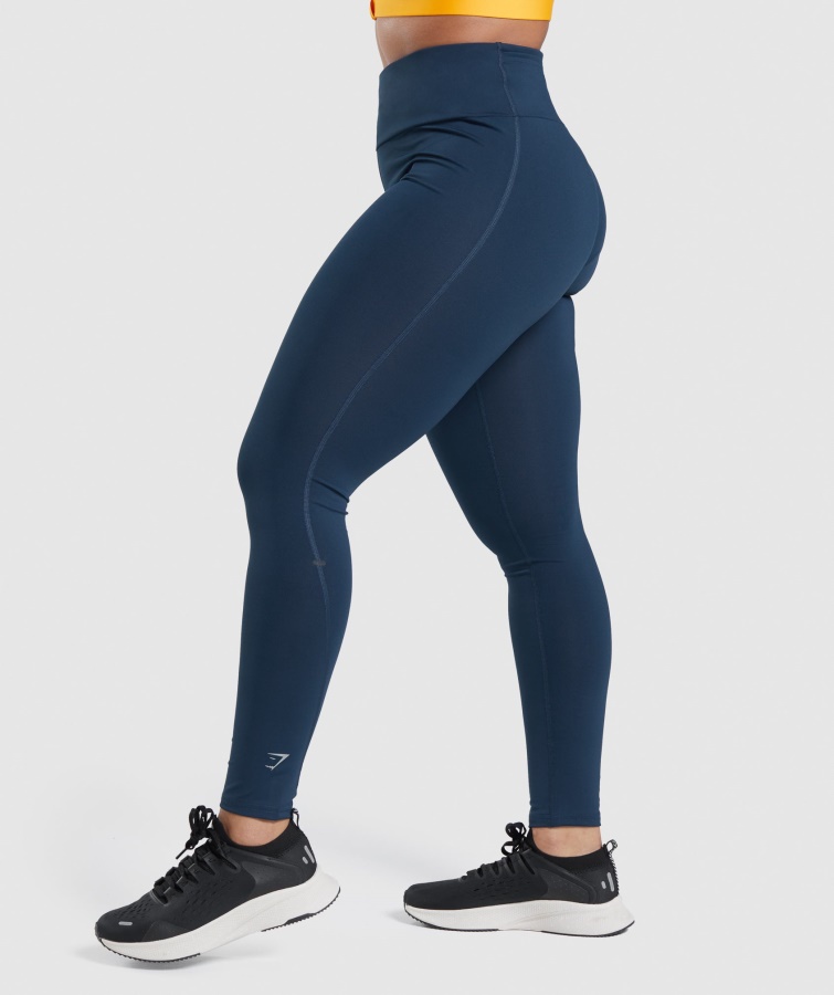 Gymshark Speed Leggings Marineblå