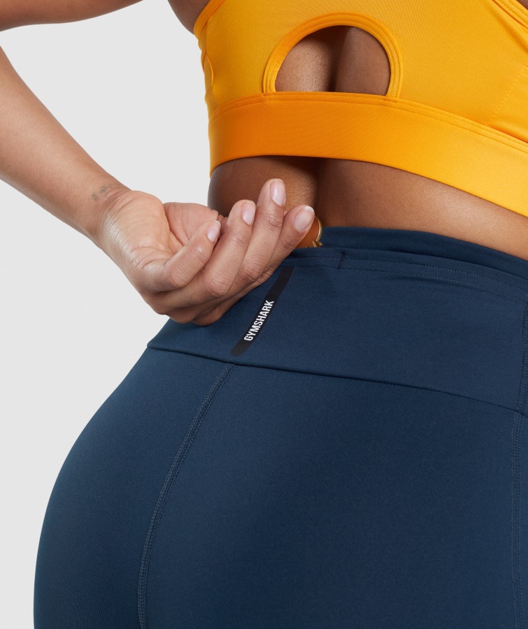 Gymshark Speed Leggings Marineblå