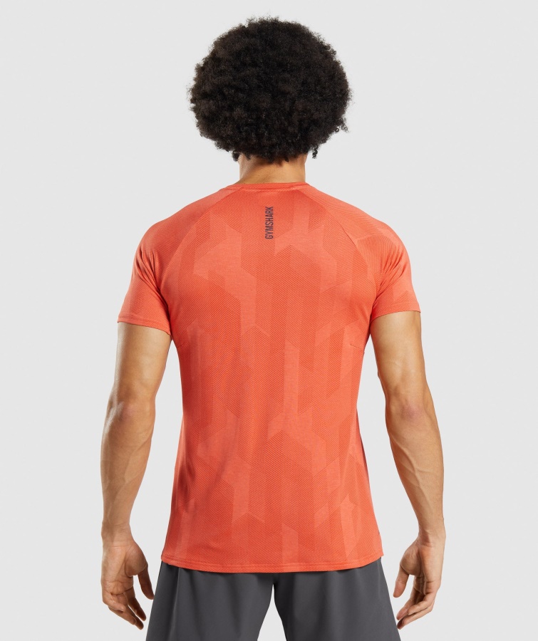 Gymshark Krydret Orange-papaya Orange Apex T-shirt