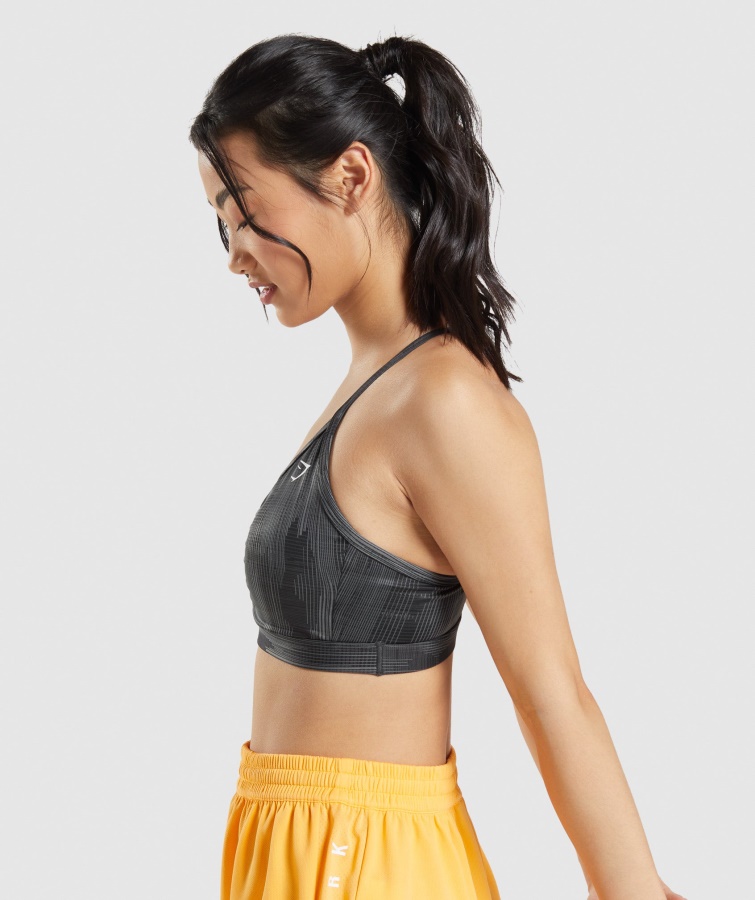 Gymshark Sports Sports Bh Sort Print