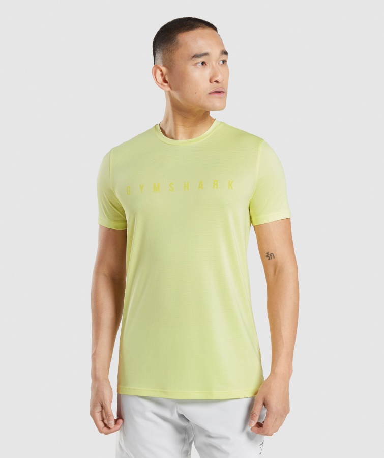 Gymshark Sportsstribet T-shirt Firefly Green