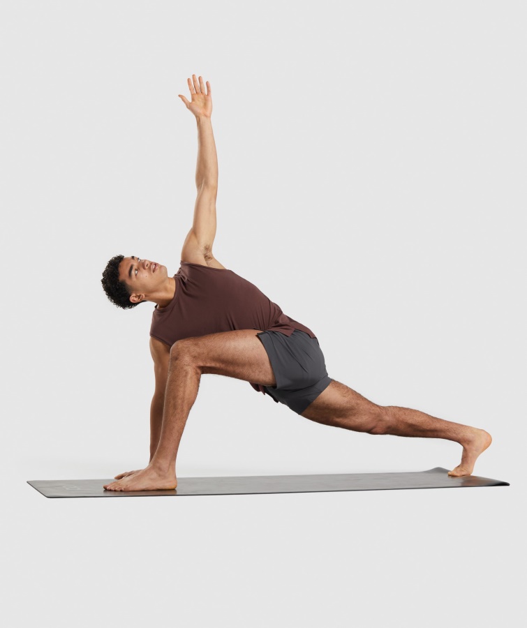 Gymshark Studio Amplify Tank Cherry Brown