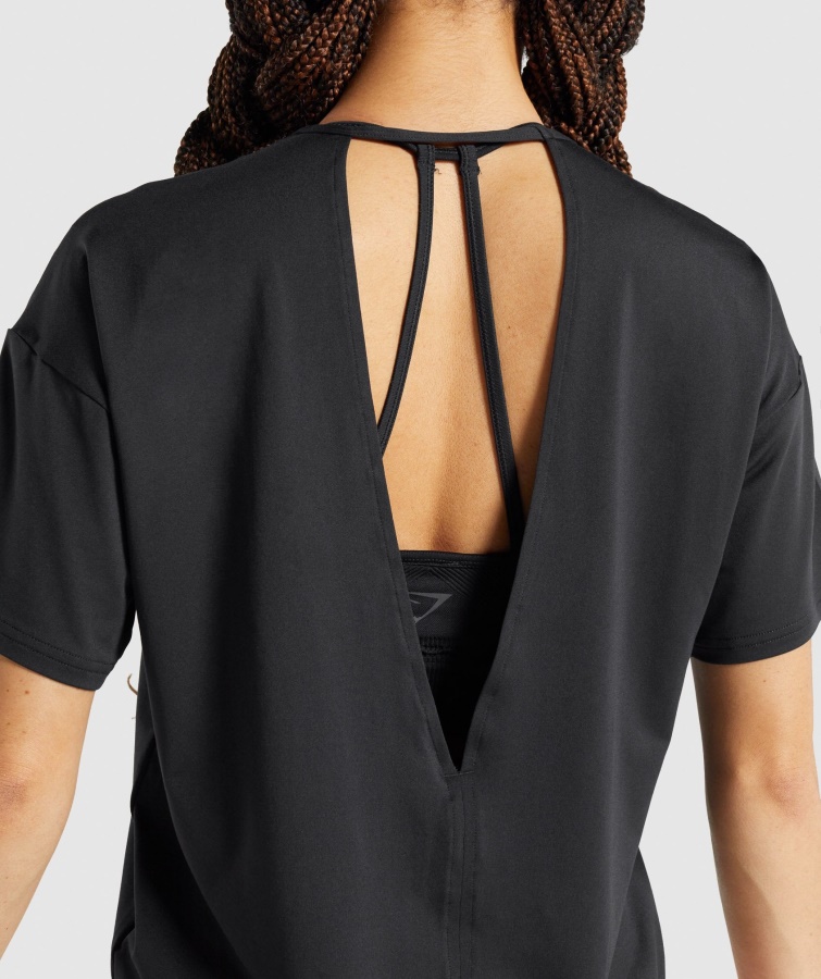Gymshark Studio T-shirt Sort
