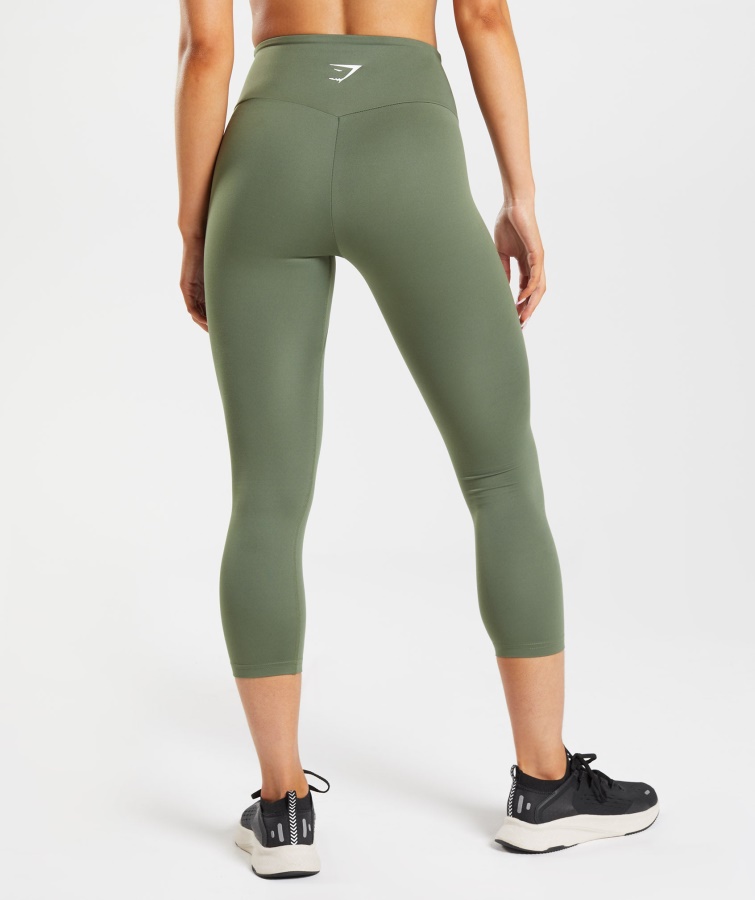 Gymshark Træning 7-8 Leggings Core Oliven