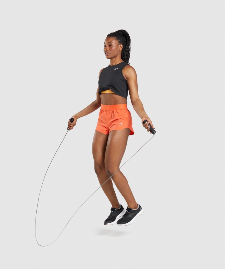 Gymshark Træning Crop Tank Sort