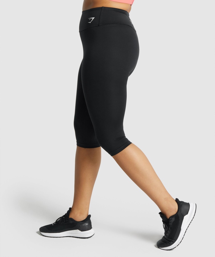 Gymshark Træning Cropped Leggings Sort