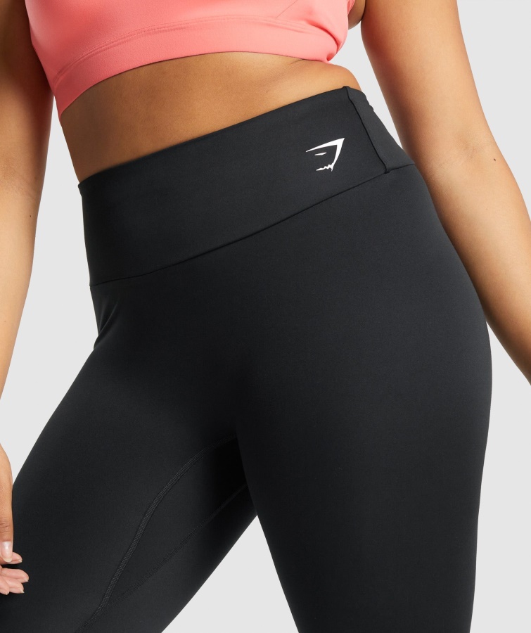 Gymshark Træning Cropped Leggings Sort