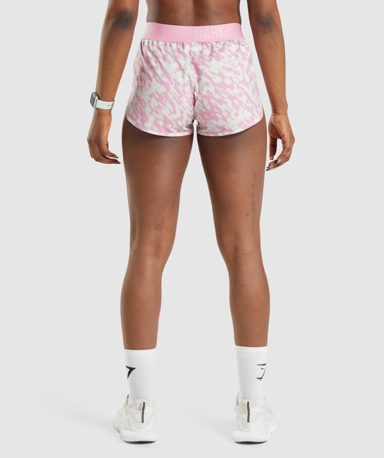 Gymshark Træning Loose Fit Shorts Pink Print