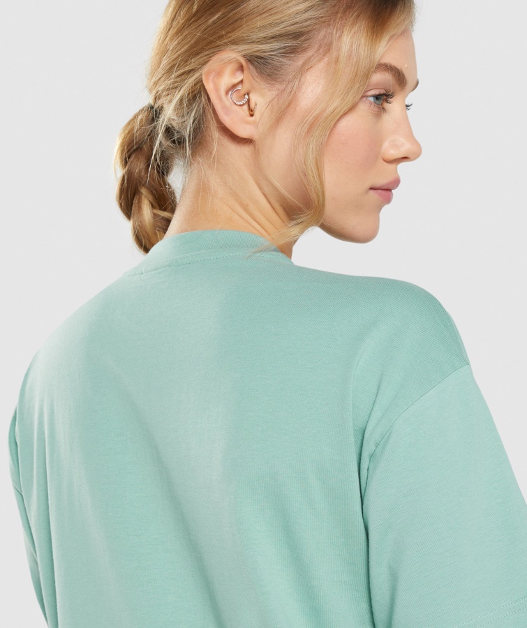 Gymshark Træning Oversized T-shirt Maya Blå